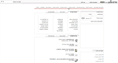 Desktop Screenshot of israblog.nana10.co.il